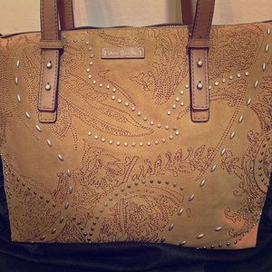 Vera Bradley Gallatin Tote in Toasted Hazelnut